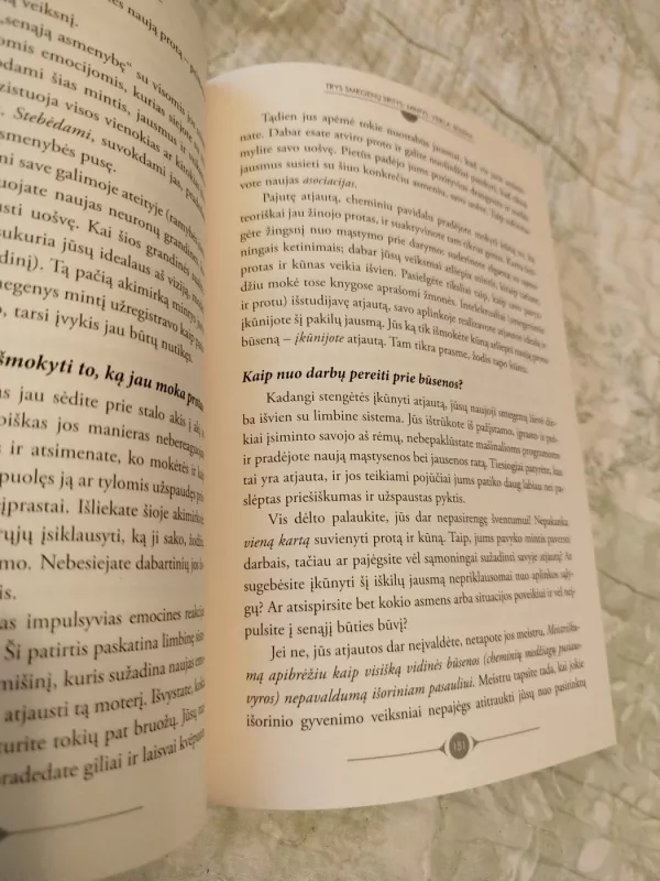 Atsikratykite įpročio būti savimi - Dr. Joe Dispenza, knyga 4