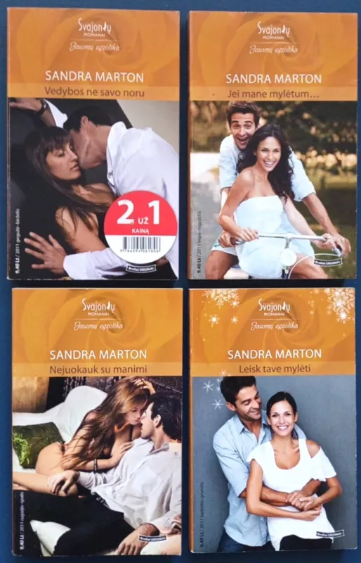 Keturių knygų serija „Broliai Orsiniai“: „Vedybos ne savo noru“ „Jei mane mylėtum...“ „Jei mane mylėtum...“ „Leisk tave mylėti“ - Sandra Marton, knyga 2