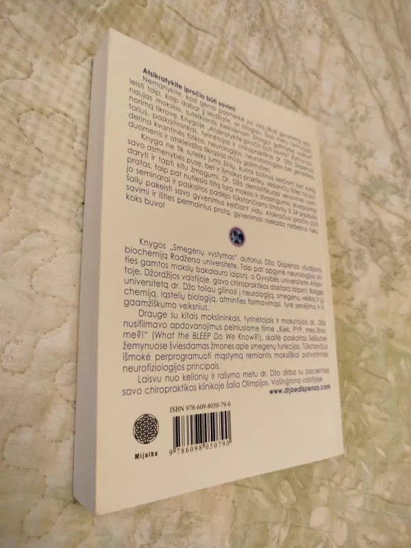 Atsikratykite įpročio būti savimi - Dr. Joe Dispenza, knyga 5