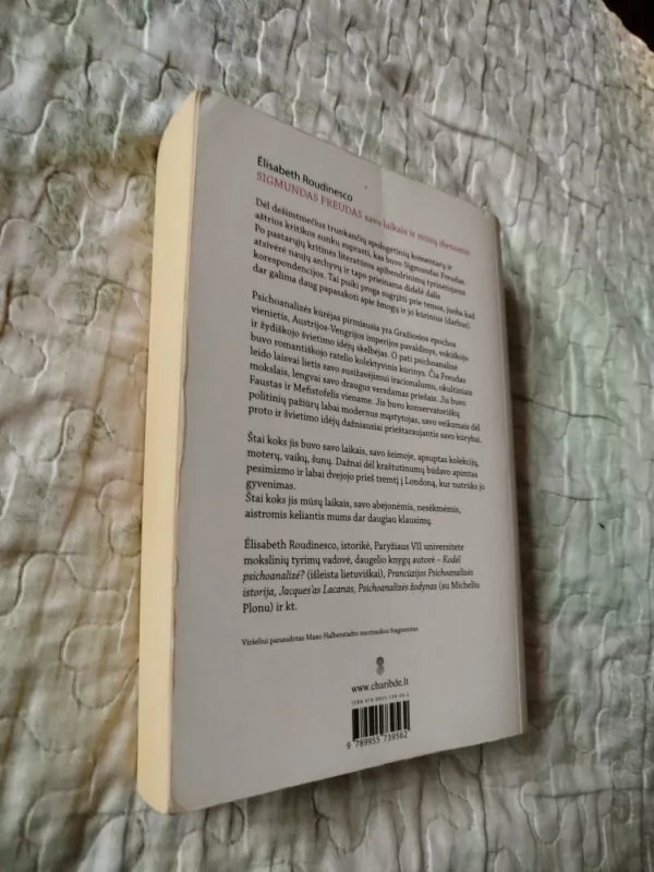 Sigmundas Freudas savo laikais ir mūsų dienomis - Elizabeth Roudinesco, knyga 6