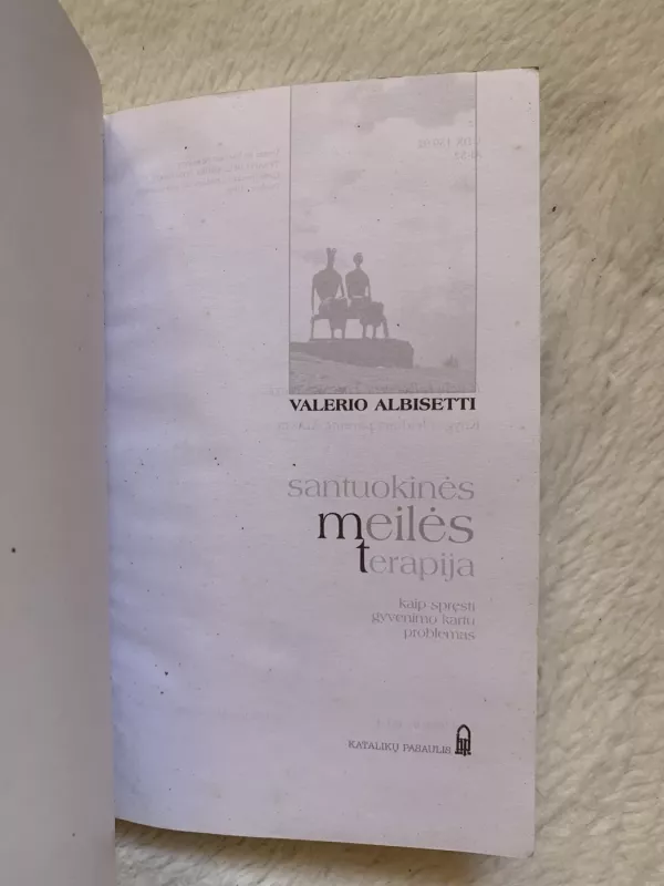 Santuokinės meilės terapija - Valerio Albisetti, knyga 3