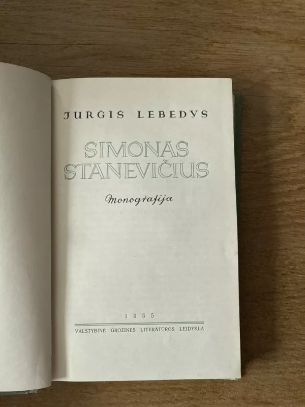 Simonas Stanevičius - Jurgis Lebedys, knyga 3