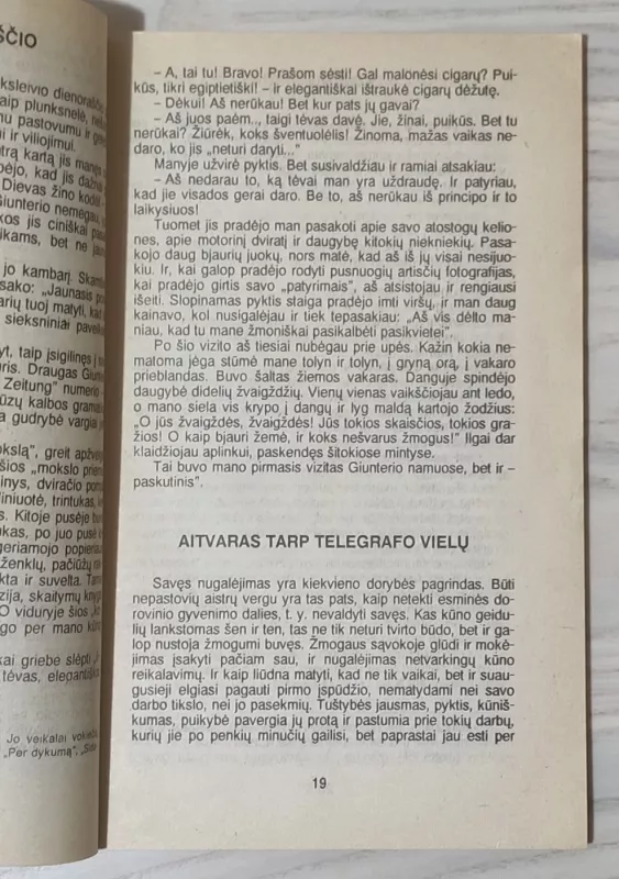 Jaunuolio būdas - Tihameris Totas, knyga 5