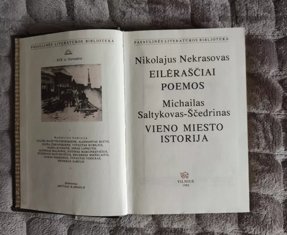 Eilerasciai poemos,Vieno miesto istorija -  Nikolajus Nekrasovas, Michailas Saltykovas - Scedrinas , knyga 4