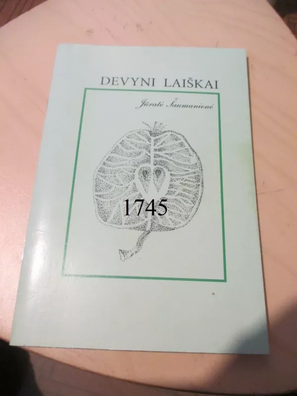 Devyni laiškai - Jūratė Šaumanienė, knyga 2