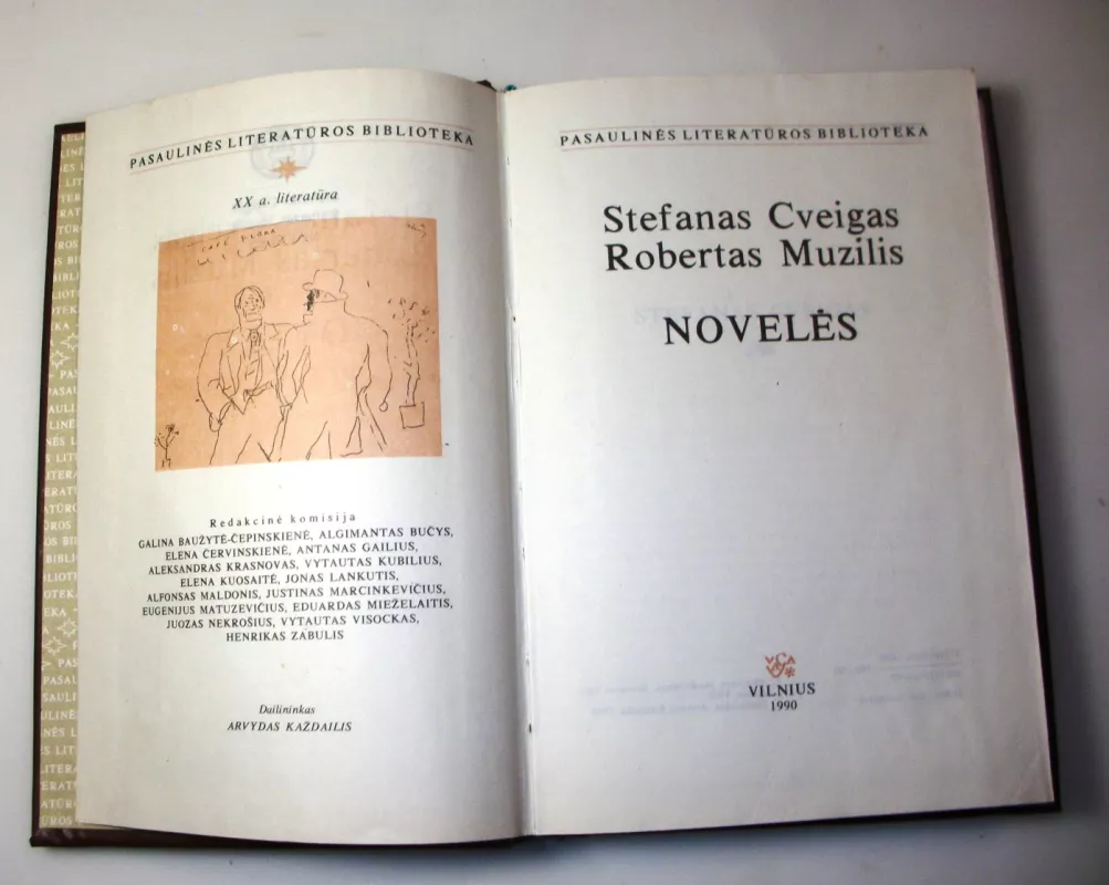 Novelės - Stefanas Cveigas, Robertas Muzilis, knyga 4