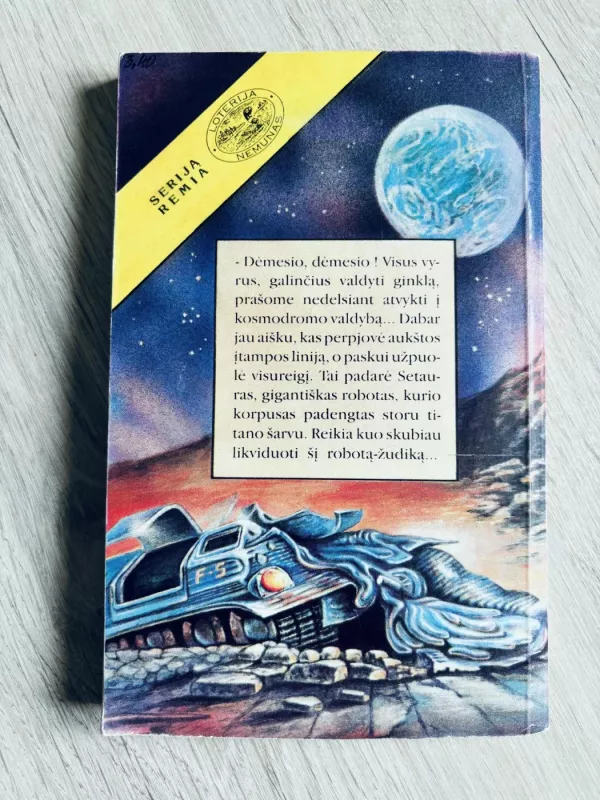 Setauro medžioklė - Stanislaw Lem, knyga 3