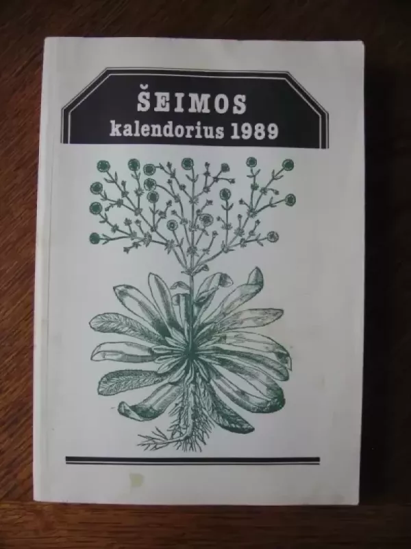Šeimos kalendorius 1989 - Įvairūs, knyga 2