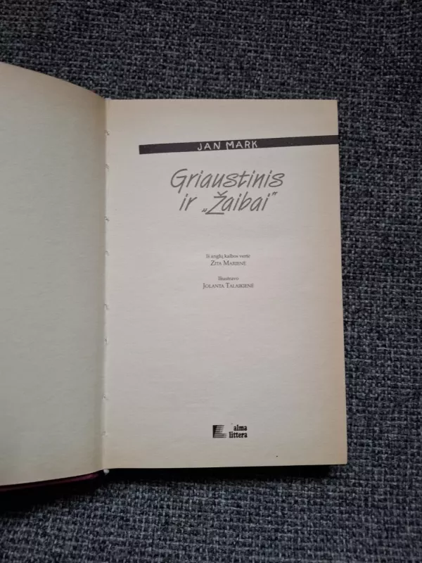 Griaustinis ir žaibai - Jan Mark, knyga 4