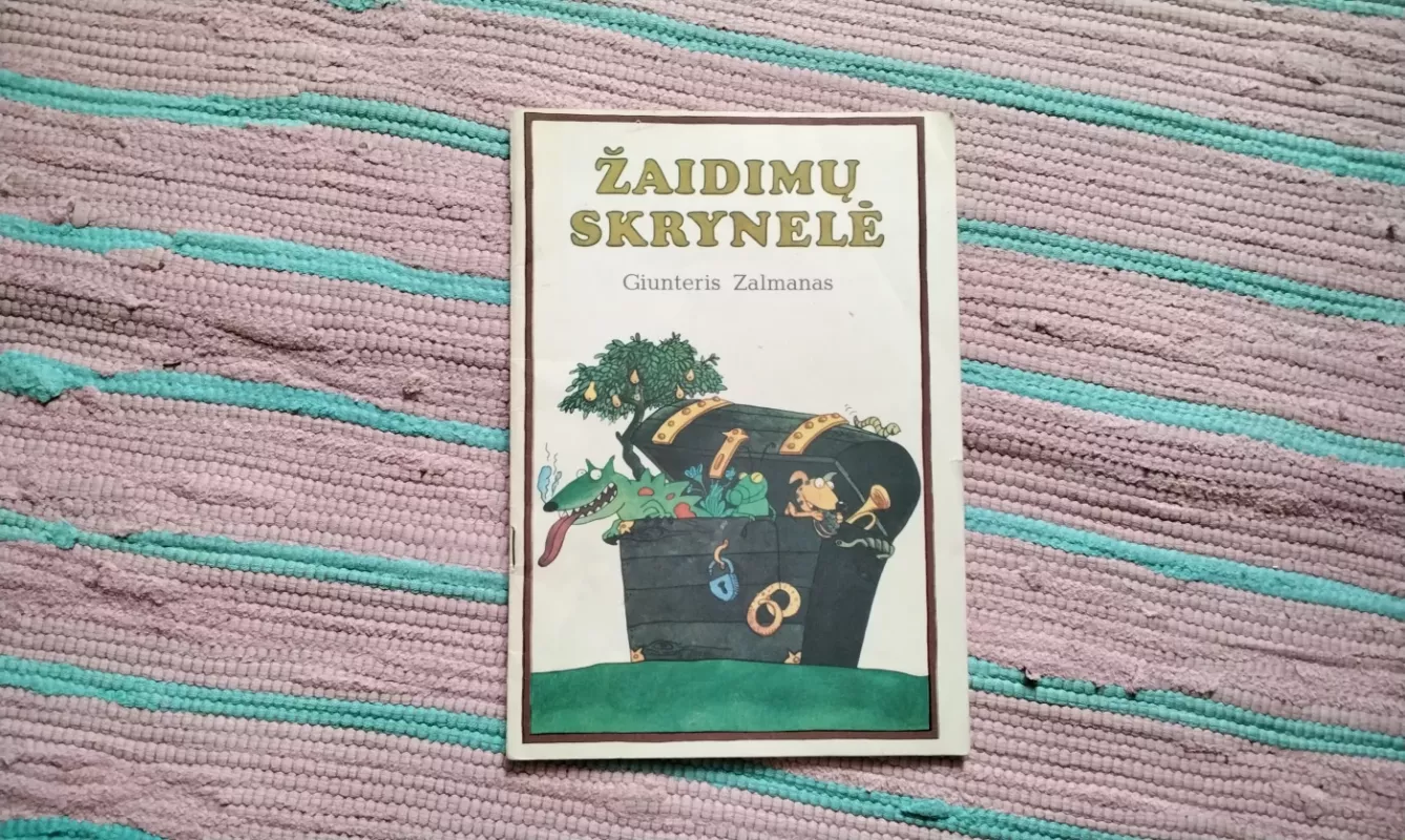 Žaidimų skrynelė - Giunteris Zalmanas, knyga 2