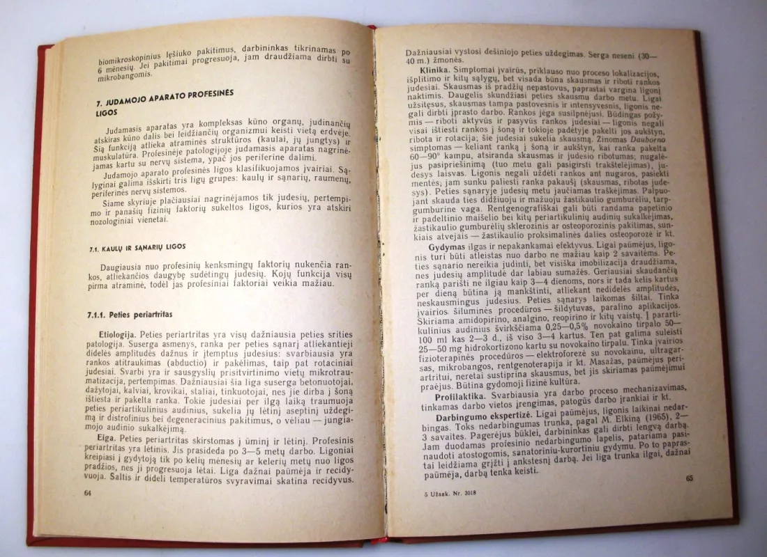 Profesinės ligos - A. Žiugžda J. Bakšys I. Misevičius, knyga 6