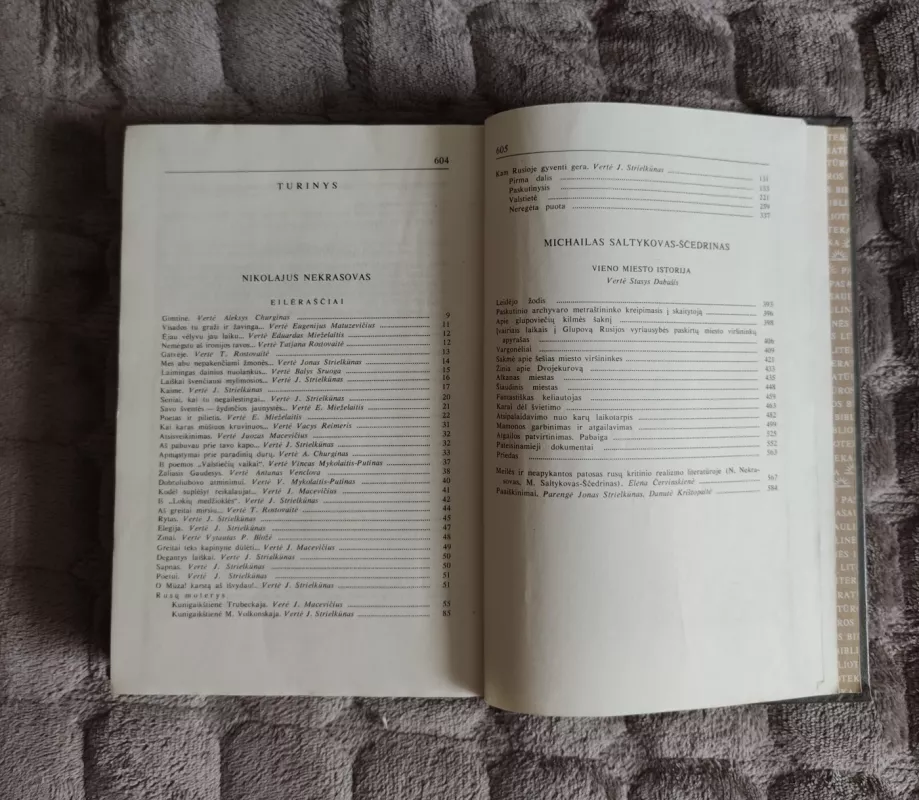 Eilerasciai poemos,Vieno miesto istorija -  Nikolajus Nekrasovas, Michailas Saltykovas - Scedrinas , knyga 5