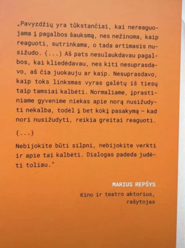 Šokis su tamsa: pasakojimas apie patirtį sergant depresija - Autorių Kolektyvas, knyga 3