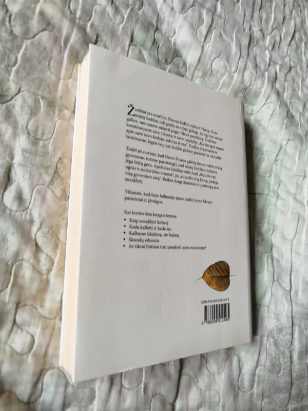 Žodžio galioje mirtis ir gyvenimas - Joyce Meyer, knyga 6