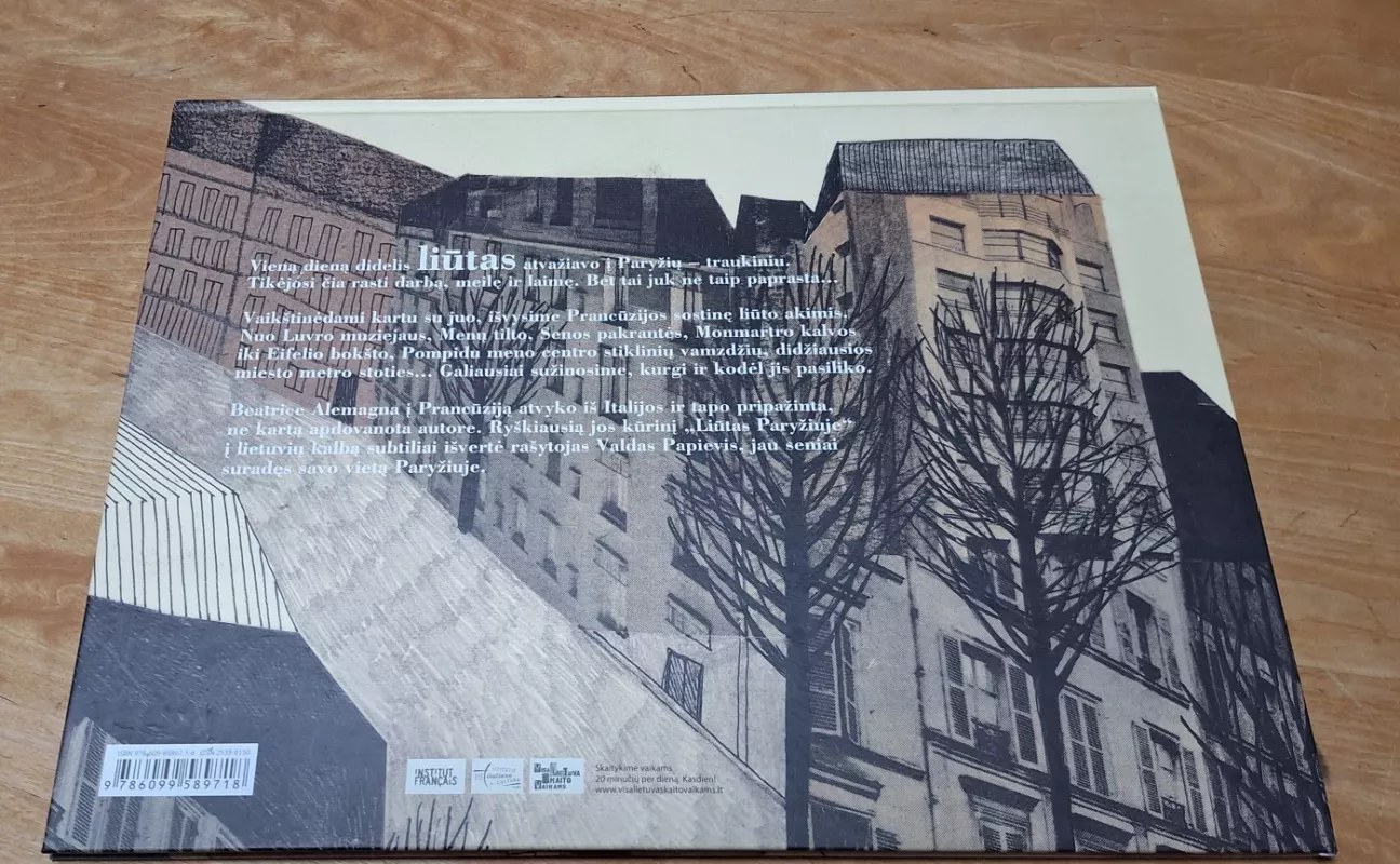 Liūtas Paryžiuje - Beatrice Alemagna, knyga 6