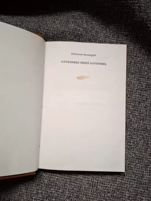 Gyvenimas prieš gyvenimą - Doloresa Kazragytė, knyga 6