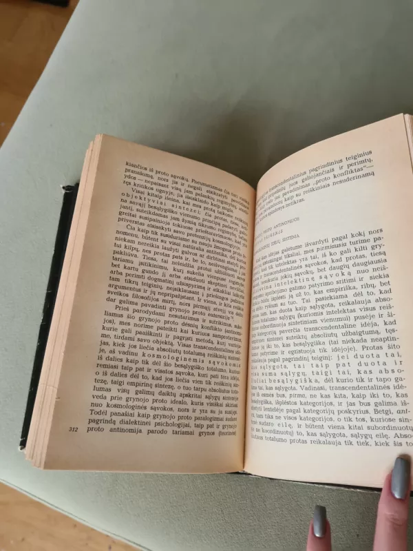 Grynojo proto kritika - Imanuelis Kantas, knyga 6