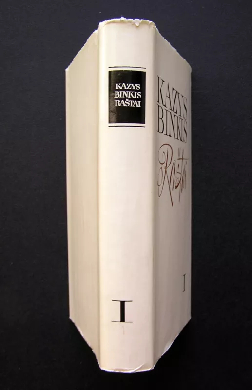 Raštai I tomas. - Kazys Binkis, knyga 5