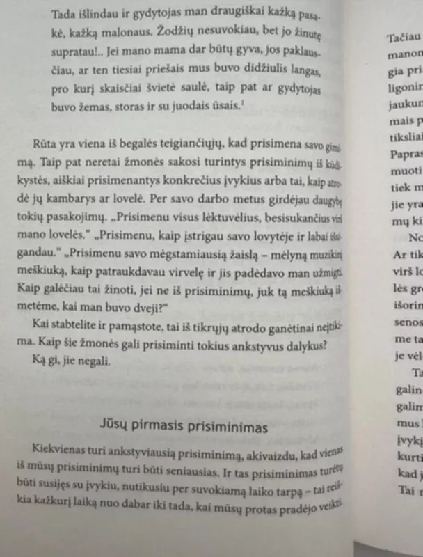 ATMINTIES ILIUZIJOS: atmintis, užmarštis ir netikri prisiminimai - Julia Shaw, knyga 4