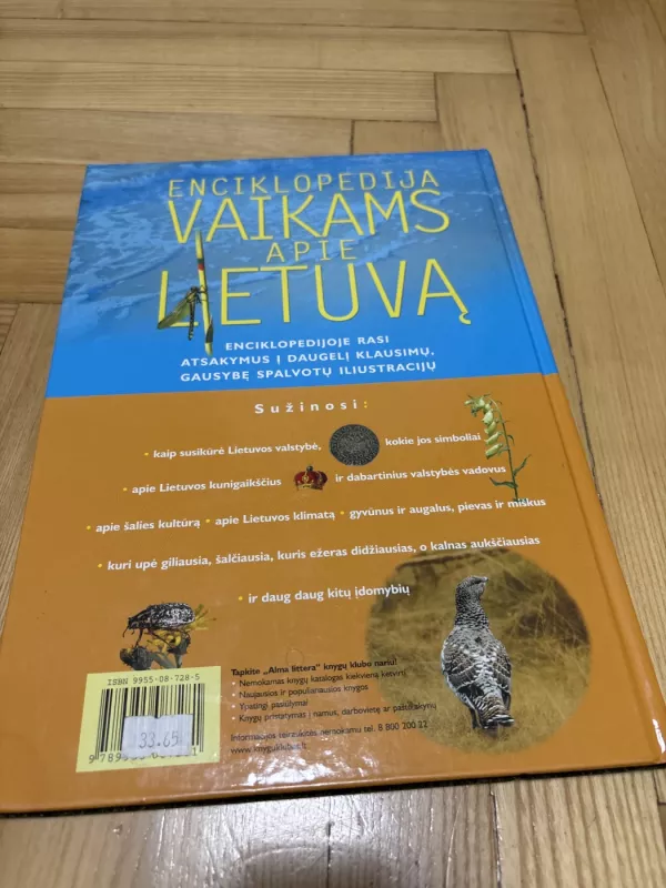 Enciklopedija vaikams apie Lietuvą - Autorių Kolektyvas, knyga 3