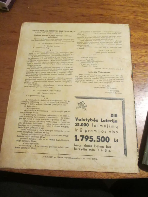 Policija Nr.10, 1938 m. - Autorių kolektvas, knyga 4