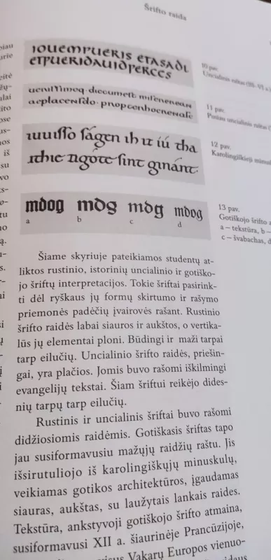 Kaligrafijos ir šrifto pagrindai - Albertas Gurskas, knyga 3