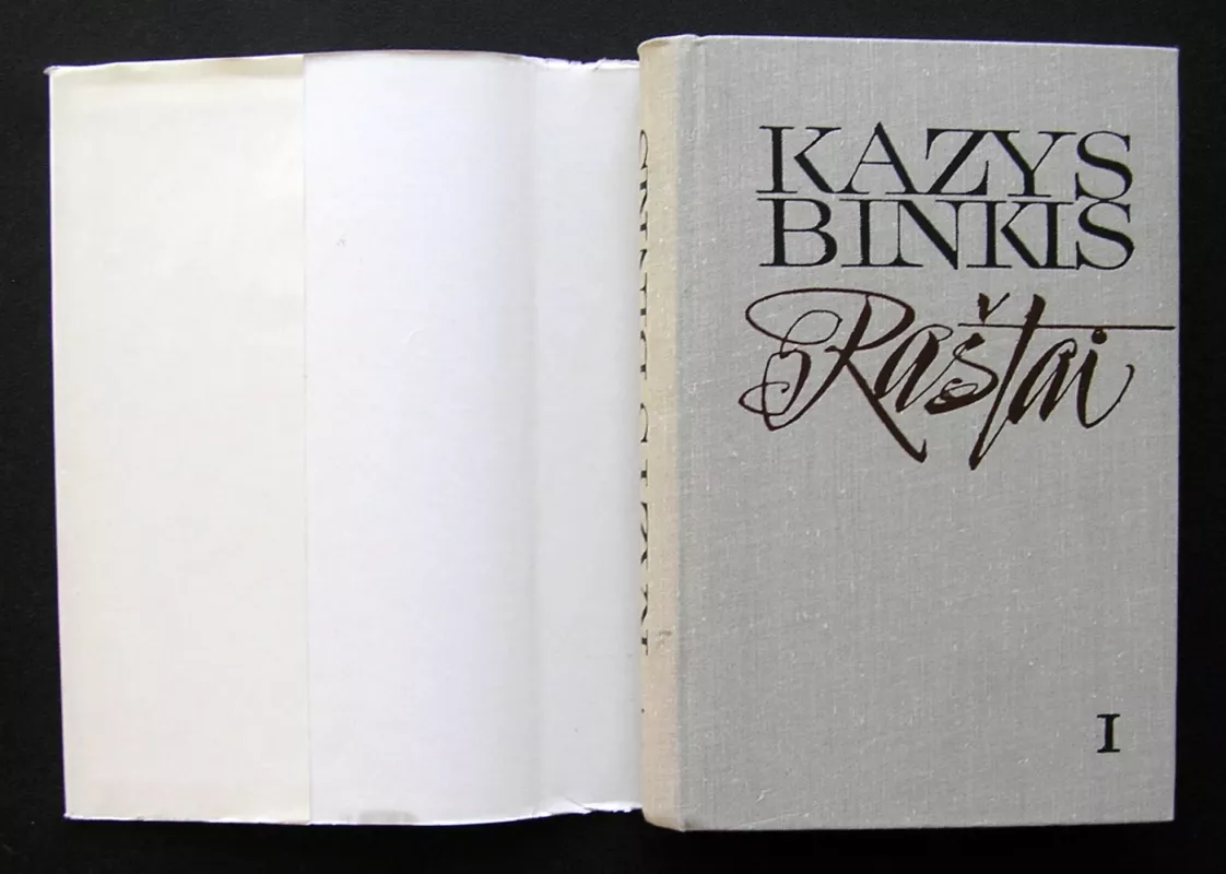 Raštai I tomas. - Kazys Binkis, knyga 3