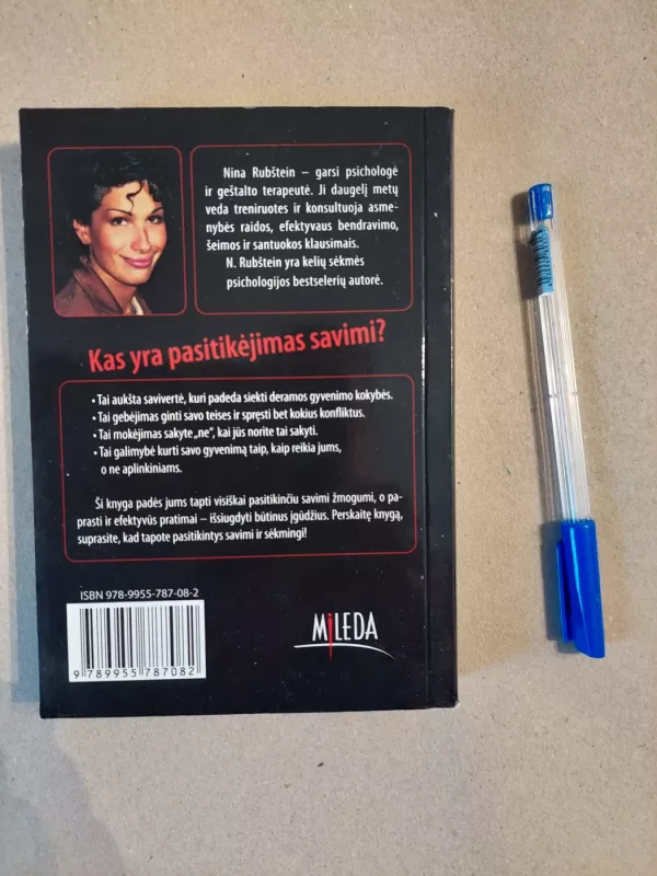 Išsami pasitikėjimo savimi psichologinė treniruotė - Nina Rubinštein, knyga 3