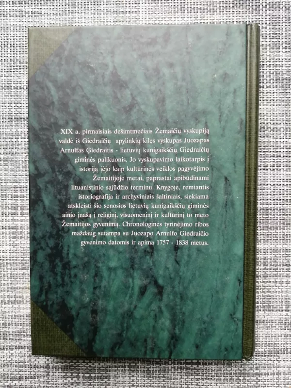 Žemaičių vyskupas Juozapas Arnulfas Giedraitis - Aldona Prašmantaitė, knyga 3