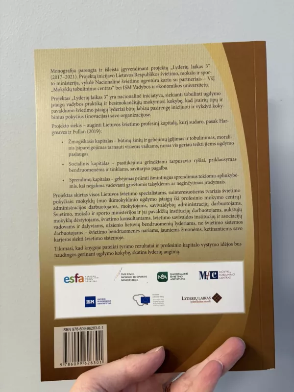 Profesinio kapitalo, kaip kompleksinės adaptyvios sistemos pajėgumo vystymas - Autorių Kolektyvas, knyga 3