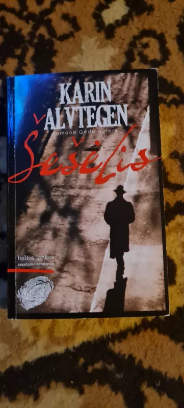 Šešėlis - Karin Alvtegen, knyga 2