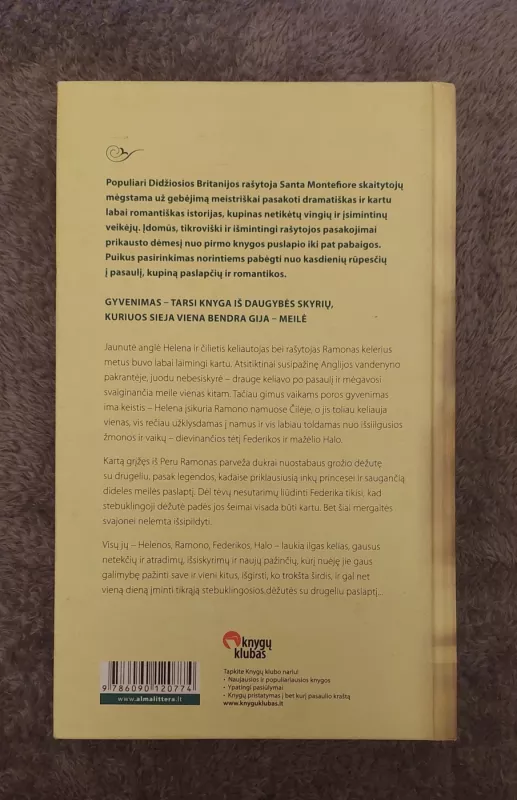 Dėžutė su drugeliu - Santa Montefiore, knyga 4