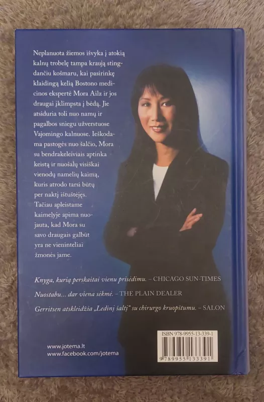 Ledinis šaltis - Tess Gerritsen, knyga 3