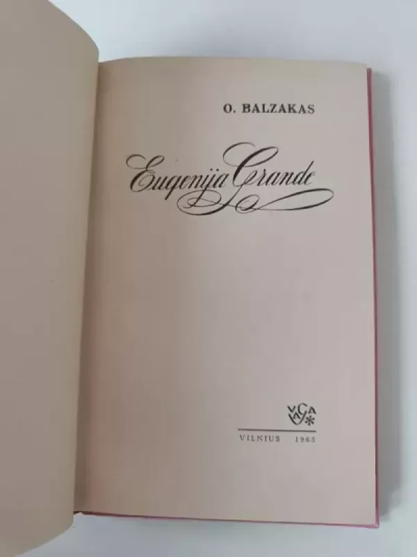 Eugenija Grande - Onorė Balzakas, knyga 4