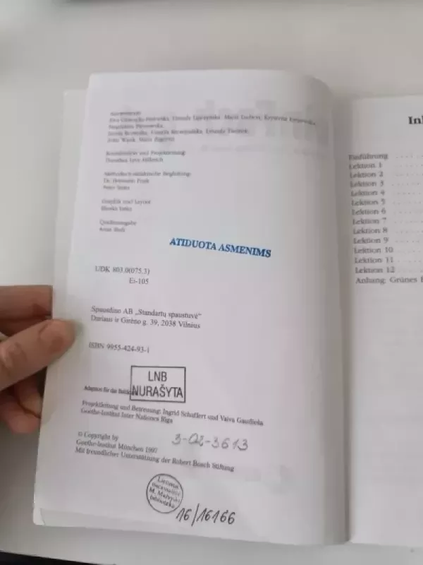 Einfach gut. Deutsch für Alltag und Beruf. Lehrerhandbuch - Goethe Institut , knyga 6