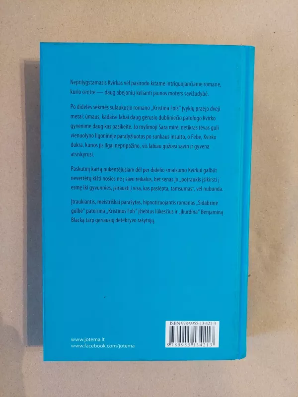 Sidabrinė gulbė - Benjamin Black, knyga 3