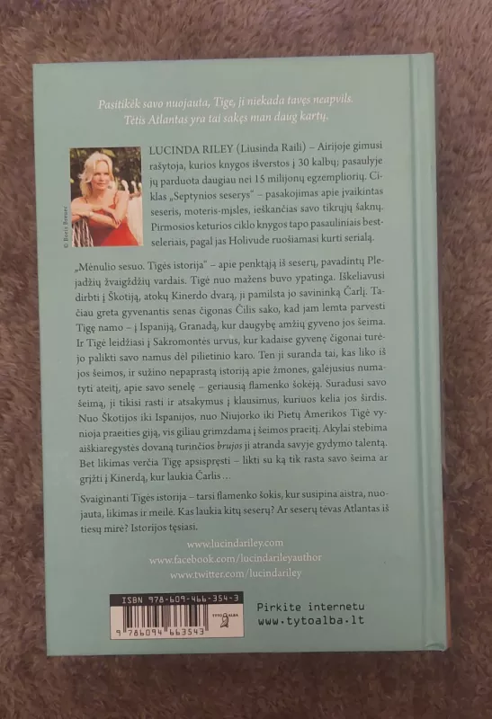 Mėnulio sesuo - LUCINDA RILEY, knyga 3