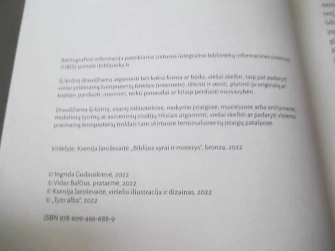 Biblijos vyrai ir moterys kryžkelėse - Ingrida Gudauskienė, knyga 5