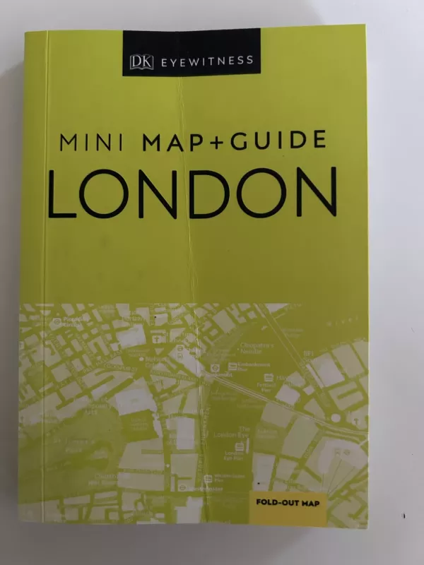 London mini map + guide - Matt Norman, knyga 2