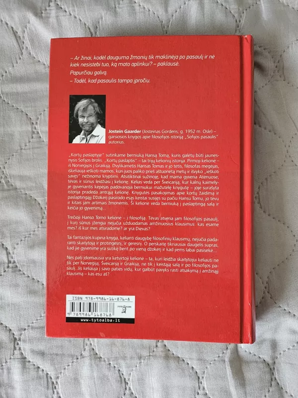 Kortų paslaptis - Jostein Gaarder, knyga 4