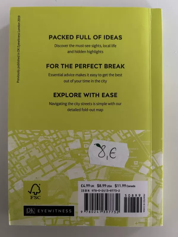 London mini map + guide - Matt Norman, knyga 3