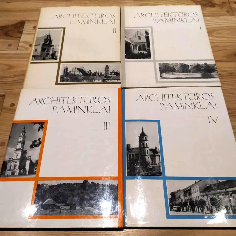 Architektūros paminklai ( I, II, III, IV t.) - Autorių kolektyvas (įvairūs), knyga 4