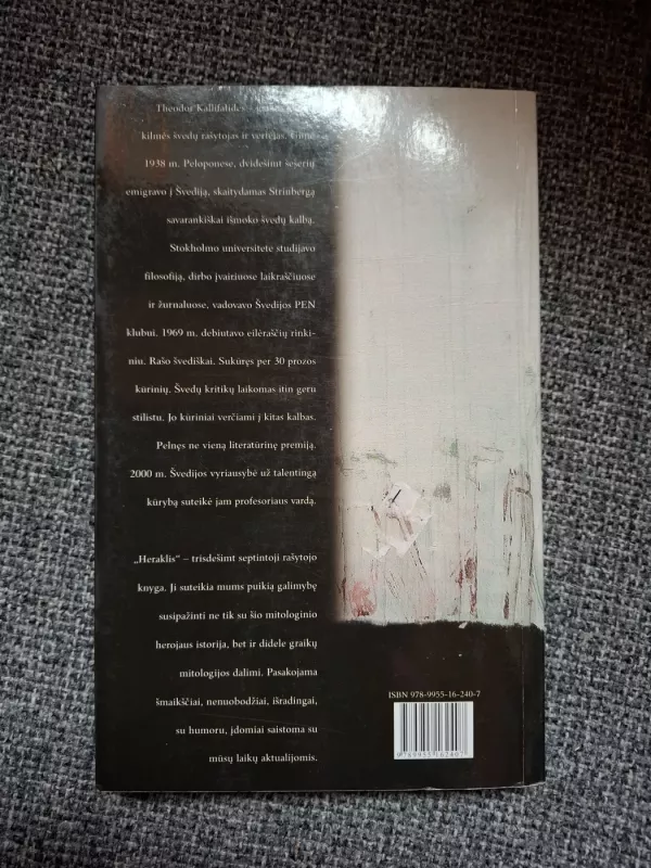 Heraklis - Theodor Kallifatides, knyga 3