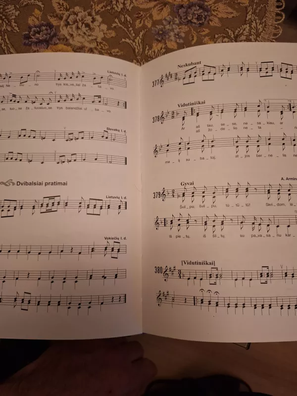 Solfedžio - Rimtautas Kašponis, knyga 3