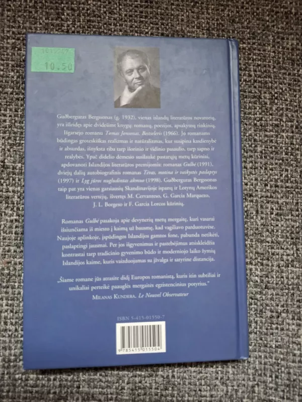 Gulbė - Gudbergur Bergsson, knyga 5