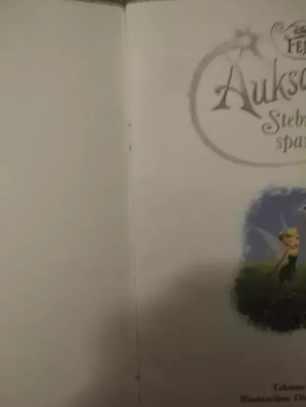 Disney Auksarankė ir stebuklingų sparnelių paslaptis - Walt Disney, knyga 3