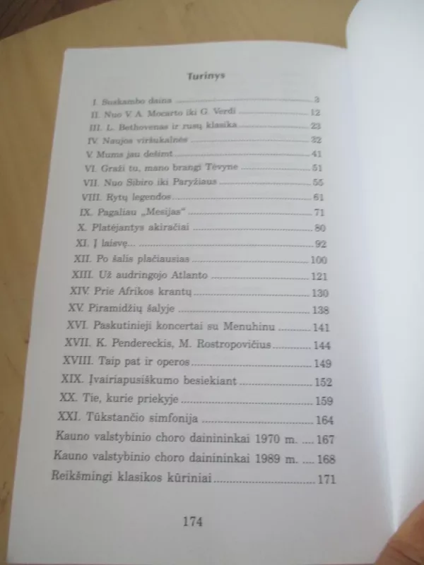 Gyvenimas be muzikos būtų klaida - Albinas Tamulaitis, knyga 5