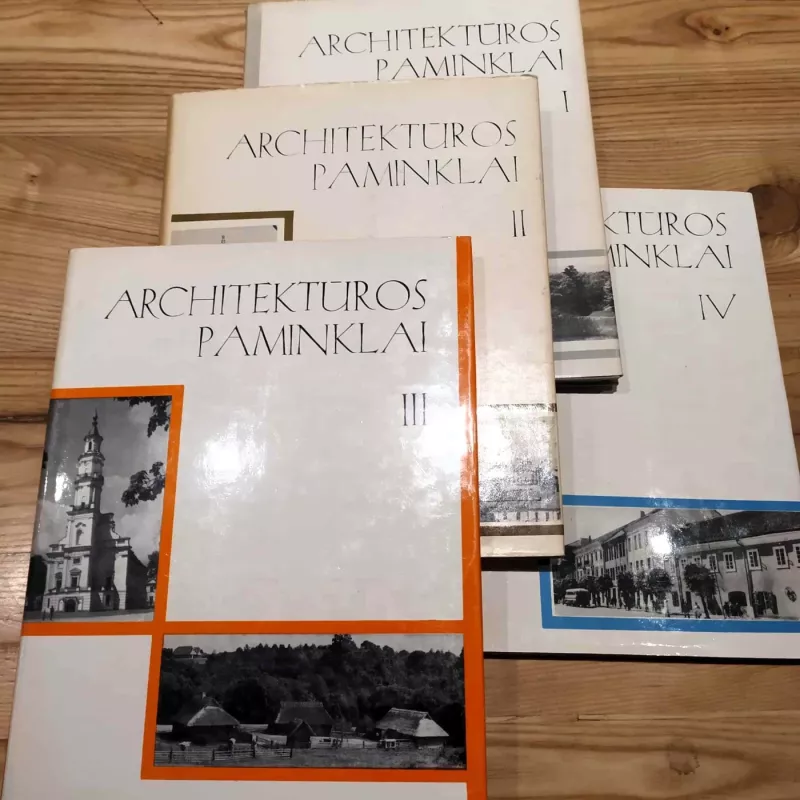 Architektūros paminklai ( I, II, III, IV t.) - Autorių kolektyvas (įvairūs), knyga 3