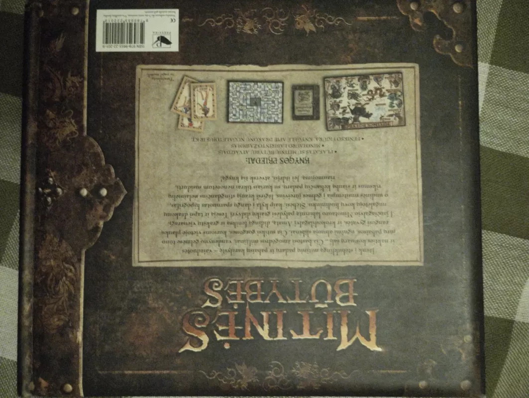 Mitinės būtybės (be knygos priedų) - James Harpur, knyga 4