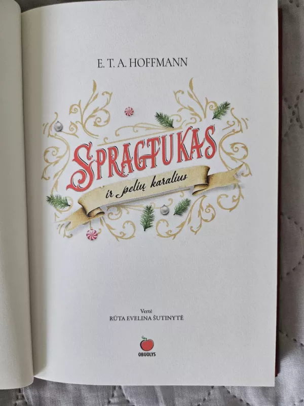 Spragtukas ir pelių karalius - Ernst Theodor Amadeus Hoffmann, knyga 4